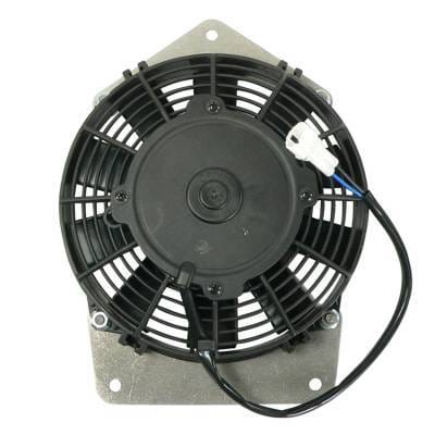 New 12 Volt Radiator Fan Fits Yamaha Atv Kodiak 400 4Wd Yfm400fa 5Gh124050000