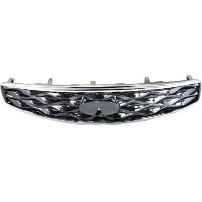 Gray Insert Grille Assembly Compatible With Infiniti Fx35 Base 6 Cyl 3.5L Fx50 Base 8 Cyl 5.0L thumbnail 7