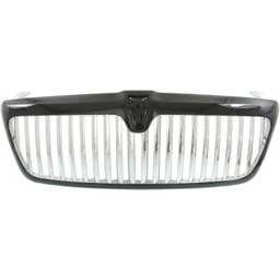 New Black Shell Grille Assembly Compatible With Lincoln Navigator Ultimate 8 Cyl 5.4L Navigator