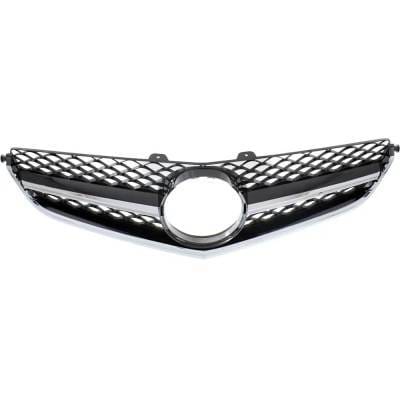 New Chrome Shell Grille Assembly Compatible With Mercedes Benz C63 Amg Edition 507 8 Cyl 6.3L C63 thumbnail 7