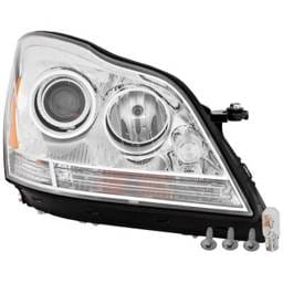 Headlight Compatible With 2008-2009 Mercedes-Benz Gl320 Gl450 Gl550 3.0L 4.7L V6 Om642 M273 Right