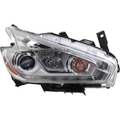 Headlight Compatible With 2017 Nissan Murano 3.5L V6 Vq35de Right Passenger Side Halogen Rn10010003q