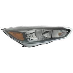 Headlight Compatible With 2015-2018 Ford Focus 2.0L 1.0L I4 Ti-Vct Ecoboost Right Passenger Side