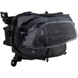 Headlight Compatible With 2014-2018 Jeep Cherokee 2.4L 3.2L I4 Right Passenger Side Halogen