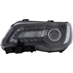 Headlight Compatible With 2015-2017 Chrysler 300 3.6L 5.7L V6 Left Driver Side Halogen Repc100368q