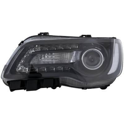 Headlight Compatible With 2015-2017 Chrysler 300 3.6L 5.7L V6 Left Driver Side Halogen Repc100368q