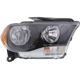 Headlight Compatible With 2011-2013 Dodge Durango 3.6L 5.7L V6 Right Passenger Side Halogen