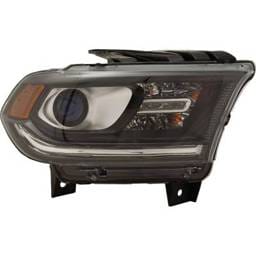 Headlight Compatible With 2016-2020 Dodge Durango 3.6L 5.7L V6 Hellcat Right Passenger Side Halogen