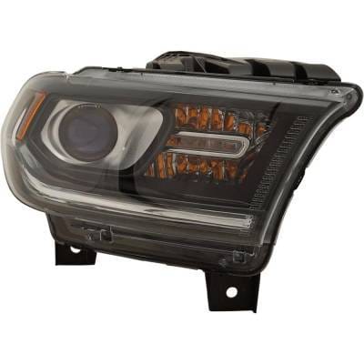 Headlight Compatible With 2016-2020 Dodge Durango 3.6L 5.7L V6 Hellcat Right Passenger Side Halogen thumbnail 5