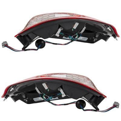 New Pair Of Tail Lights Compatible With Ford Fiesta Titanium Hatchback 2011-2013 By Part Numbers thumbnail 7