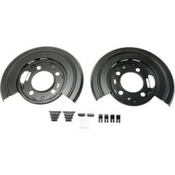 New Rear Brake Dust Shields Compatible With Ford F-350 Super Duty King Ranch 8 Cyl 6.7L F-350 Super