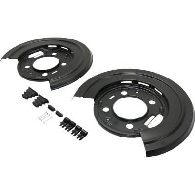 New Rear Brake Dust Shields Compatible With Ford F-350 Super Duty Lariat 10 Cyl 6.8L F-250 Super thumbnail 7