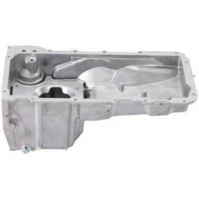 New Aluminum Oil Pan Compatible With Chevrolet Gmc Savana 3500 Ls 8 Cyl 4.8L Yukon Denali 8 Cyl 6.2L