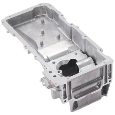 New Aluminum Oil Pan Compatible With Chevrolet Gmc Savana 3500 Ls 8 Cyl 4.8L Yukon Denali 8 Cyl 6.2L thumbnail 13