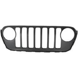 New Black Grille Assembly Compatible With Jeep Gladiator High Altitude 6 Cyl 3.0L Wrangler Rubicon X