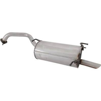 New Stainless Steel Muffler Compatible With Nissan Sentra S 4 Cyl 2.0L Sentra Base 4 Cyl 2.0L Sentra