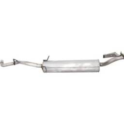 Stainless Steel Muffler Compatible With Nissan Xterra Xe 6 Cyl 3.3L Xterra Se 6 Cyl 3.3L 2003-2004