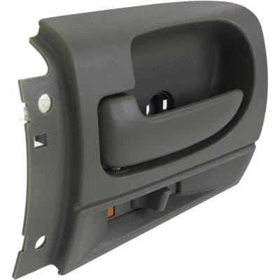 Front Driver Side Interior Door Handle Compatible With 2001-2004 Dodge Dakota Gray With Lock Button thumbnail 5