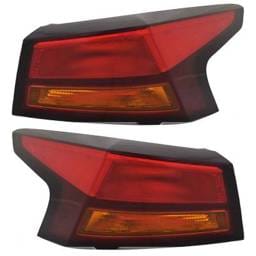 New Halogen Outer Pair Tail Lights Compatible With Nissan Altima Sr Sedan 4 Door 2.0L 2019 2020 2021