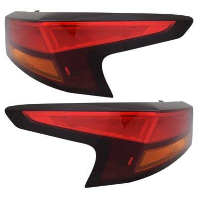 New Halogen Outer Pair Tail Lights Compatible With Nissan Altima Sr Sedan 4 Door 2.0L 2019 2020 2021 thumbnail 3
