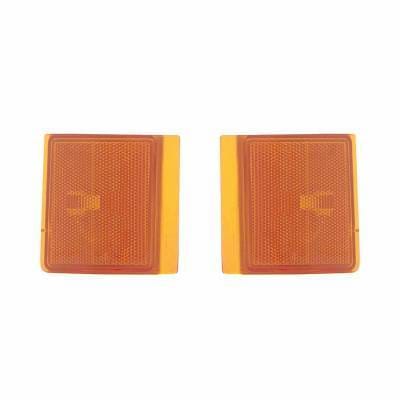 New Pair Of Side Marker Lights Compatible With Gmc K1500 K2500 Suburban 5977740 Gm2551145 5977739 thumbnail 2
