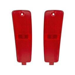 New Rear Pair Of Side Marker Light Compatible With Chevrolet Hhr 2006-11 20776733 20890411 Gm2861109