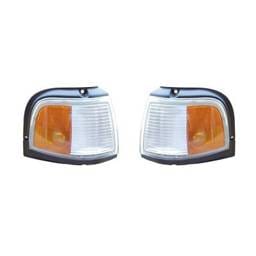 New Side Marker Light Set Of 2 Compatible With Oldsmobile Cutlass Ciera 5977862 Gm2551104 5977861