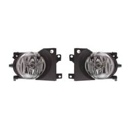 New Fog Light Pair Compatible With Bmw 530I 2001-2003 63-17-6-900-222 Bm2592117 63176900222