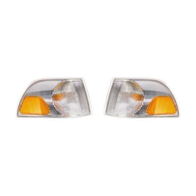 New Pair Of Turn Signal Lights Compatible With Volvo C70 1998-2002 Vo2521101 94831856 9483185-6 thumbnail 2