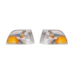 New Set Of Two Turn Signal Lights Compatible With Volvo V70 1998-2000 Vo2521101 94831856 9483185-6