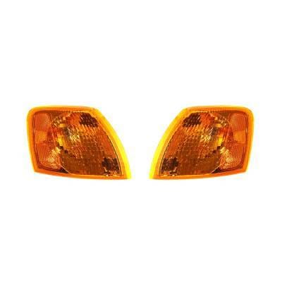 New Amber Turn Signal Light Pair Compatible With Volkswagen Passat 98 Vw2531106 3B0953042a