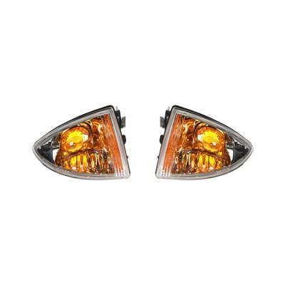 New Pair Of Turn Signal Light Compatible With Chevrolet Cavalier 2000-02 Gm2520179 22667009 22667010 thumbnail 2