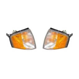 New Pair Of Turn Signal Lights Compatible With Mercedes Benz C230 202-826-12-43 Mb2521101 2028261243