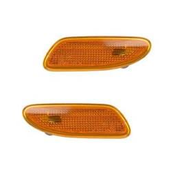 New Pair Of Side Marker Light Compatible With Mercedes Benz C230 02-05 C320 03-05 2038200821