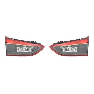 New Inner Tail Light Pair Compatible With Mazda 6 2014-15 Ma2802110 Ghk1-51-3F0d Ghk1513g0d