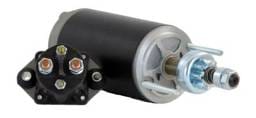 12 Volt Starter With Solenoid Compatible With 1977-1984 Chrysler Marine 115 120 125 Hp Force 120Ld9