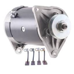 New 25 Amp Generator And Four Brushes Fits Club Car Golf Carts Fe350 1984-06 Gsb10704a