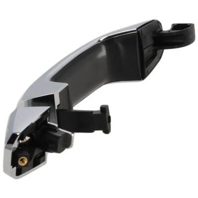 Driver Side Front Exterior Door Handle Compatible With 2014-2022 Chevrolet Silverado Chrome With Key thumbnail 7