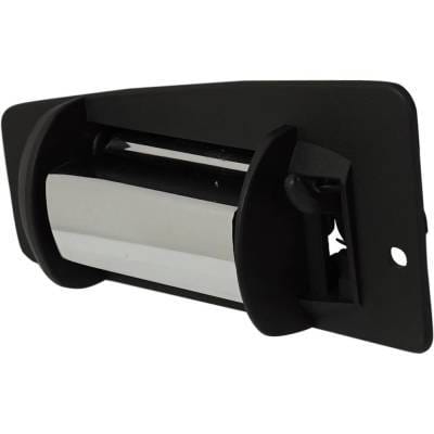 Driver Side Front Exterior Door Handle Compatible With 2001-2007 Gmc Sierra Chrome Lever With Black thumbnail 5
