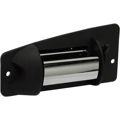 Driver Side Front Exterior Door Handle Compatible With 2001-2007 Gmc Sierra Chrome Lever With Black thumbnail 3