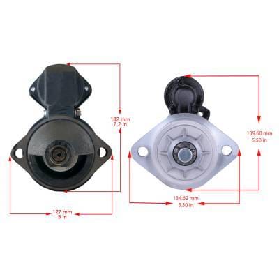 12V Marine Starter Compatible With Mercruiser 454 Mag Mpi Horizon Gm 7.4L V8 Stern Drive 8.2L Mie thumbnail 13