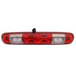 New Clear & Red Third Brake Light Compatible With Chevrolet Gmc Hummer Sierra 1500 Sle 8 Cyl 6.2L