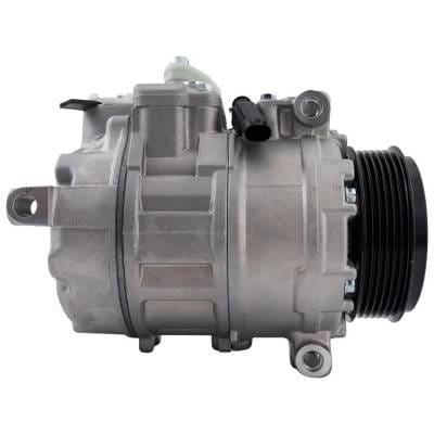 New 6-Groove Pulley A/C Compressor Compatible With Mercedes Benz Slk55 Amg Base 8 Cyl 5.5L Gl450