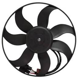 New Left Cooling Fan Assembly Compatible With Volkswagen Passat Sel Premium 5 Cyl 2.5L Eos 3.2 6 Cyl