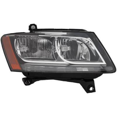 Headlight Compatible With 2013-2014 Audi Q5 Sq5 2.0L 3.0L I4 Ea888 Ea837 Right Passenger Side