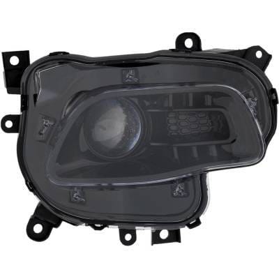Headlight Compatible With 2016-2018 Jeep Cherokee 2.4L 3.2L I4 Right Passenger Side Halogen