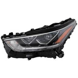 Headlight Compatible With 2020-2023 Toyota Highlander 3.5L 2.5L V6 A25a-Fxs Left Driver Side Halogen