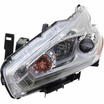 Headlight Compatible With 2017 Nissan Murano 3.5L V6 Vq35de Left Driver Side Halogen Rn10010004q thumbnail 3