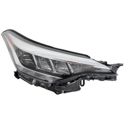 Headlight Compatible With 2020-2022 Toyota C-Hr 2.0L I4 Right Passenger Side Halogen Rt10010269u