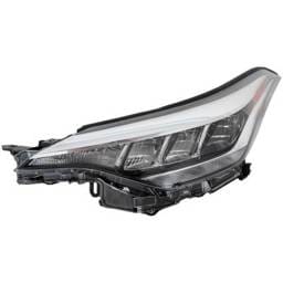 Headlight Compatible With 2020-2022 Toyota C-Hr 2.0L I4 Left Driver Side Halogen Rt10010270u 144Hp